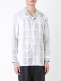 checked pyjama shirt