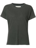 perforated detail T-shirt