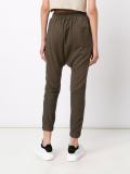 drop-crotch joggers