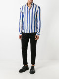 striped polo shirt 
