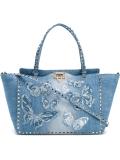 Valentino Garavani medium Rockstud butterfly tote