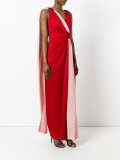 long sleeveless twist dress