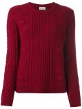 cable knit sweater