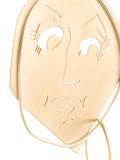 moon face earrings