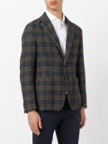 checked blazer
