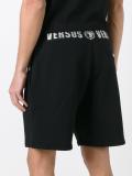 logo waistband track shorts 