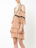 ruffled dress