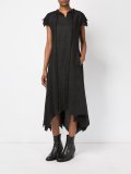 pointy shortsleeved dress