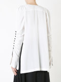 gathered sleeves blouse 