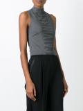 high neck tank top