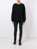 dollar sign embroidered jumper