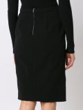 asymmetric straight skirt