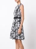 floral knit dress