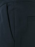 后置百褶长裤