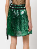 pleated sequin skirt 
