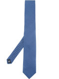 embroidered tie 