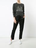 logo print sweatshirt