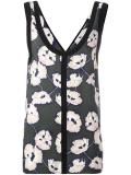 Whisper print tank top