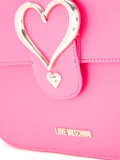 heart buckle cross body bag