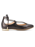 Mini Christy lace-up ballerinas