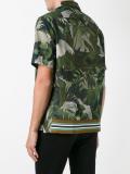 tropical print shirt