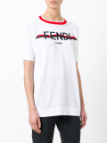 logo print T-shirt