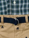 plaid shirt and trouser set