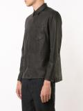 'Alan' leather shirt