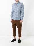 floral print shirt