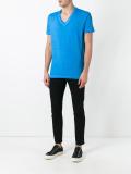 slogan print T-shirt