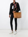 logo print large tote