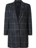 checked blazer