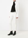 panelled skinny trousers