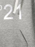 logo print hoodie 