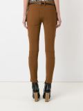 panelled skinny trousers