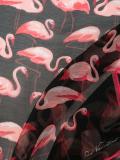 flamingo print scarf 