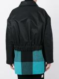 checked coat 