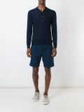 longsleeved polo shirt