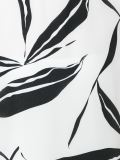 叶子印花连衣裙