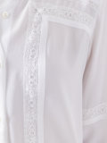 lace-trimmed shirt
