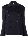 oversized buttons short coat