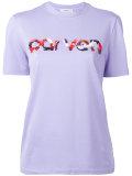 sequins logo T-shirt 