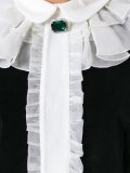 ruffled collar dress