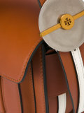 big logo stud shoulder bag 