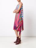 loose fit chevron dress