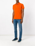 contrast pocket jeans