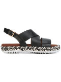 braided sole sandals