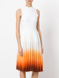 Pleated midi skirt 