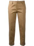 slim capri trousers