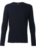 ribbed knit sweater